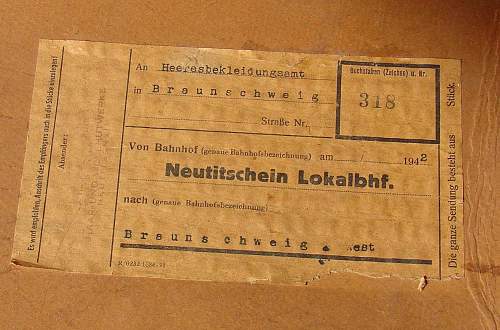 Generic Paper Label - German Felt Dress Hat