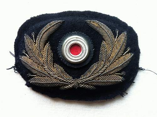 Mysterious cap badge