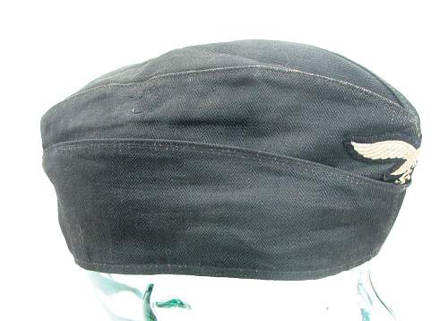 Luftwaffe Mechanics Black Work Cap