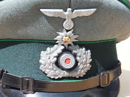 Gebirgsjager em/nco visor