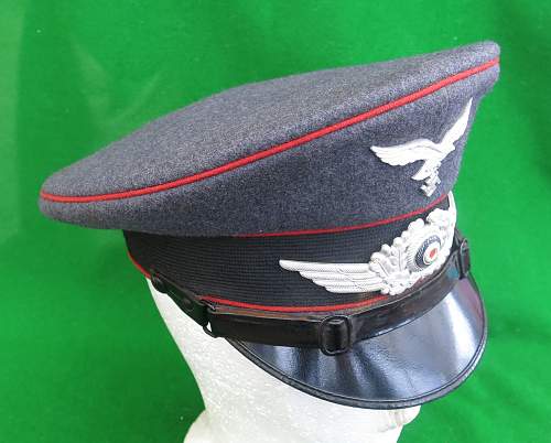 Luftwaffe Flak OR/NCO visor cap by Christian Haug (Cri-Ha)