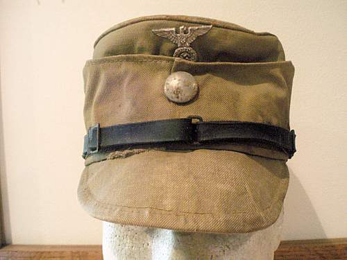 Well worn early SA kepi