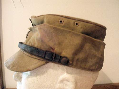 Well worn early SA kepi