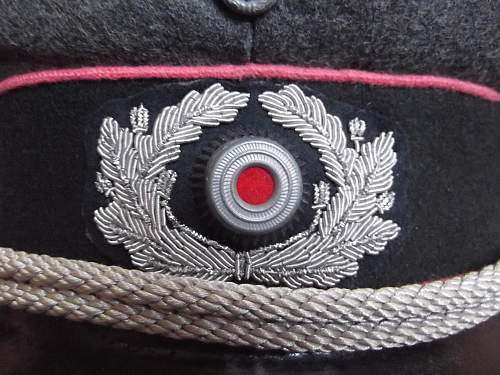 Panzer Visor cap?