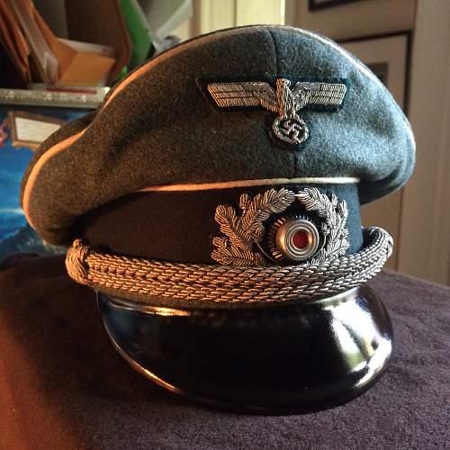 Panzer Visor cap?