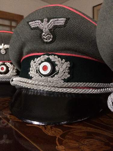 Panzer Visor cap?