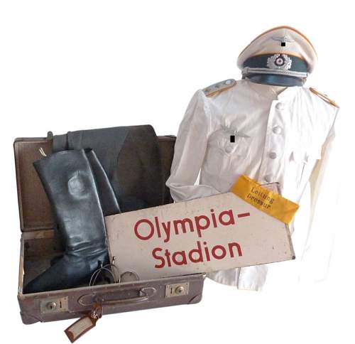 SS Olympics visor and white Olympic uniforms