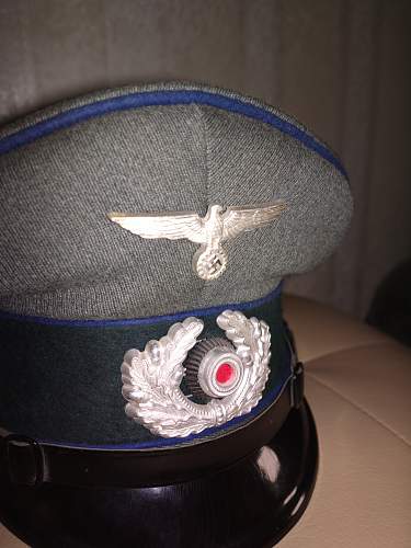 German NCO visor cap