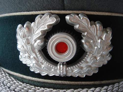 Infanterie officer visor cap - Peküro for opinions