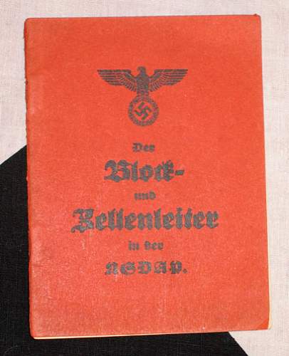 NSDAP Schirmmütze