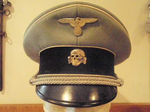 Private Purchase S S Officer's Visor Cap