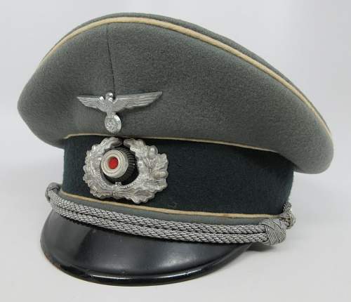 Heer Officers visor