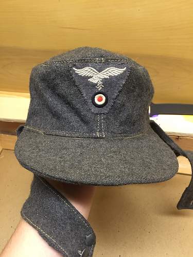 Luftwaffe m43 cap original?