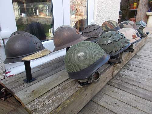 casques de combat francais