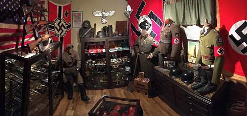 WWII Third Reich Display Room - Complete