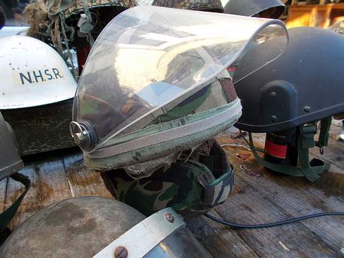 British helmet grouping