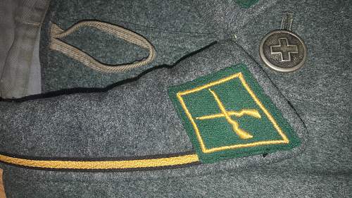 Swiss WW2 Waffenrock Infantry Uniform