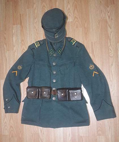 Swiss WW2 Waffenrock Infantry Uniform