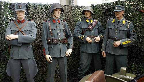 Swiss WW2 Waffenrock Infantry Uniform