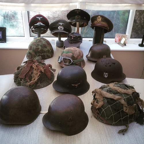 My small headgear collection