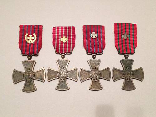 Portuguese War Cross Collection