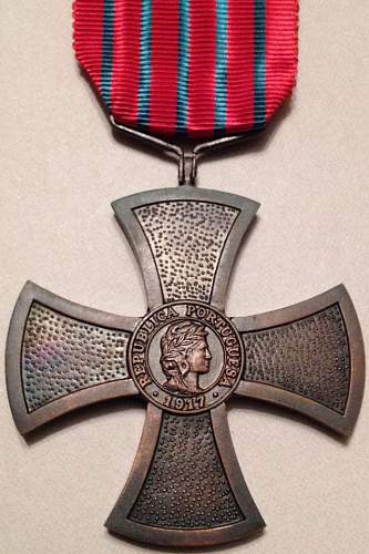 Portuguese War Cross Collection