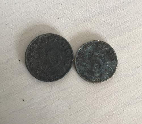 2 coins found near berlin