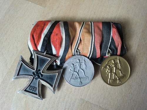 German Medal Bars