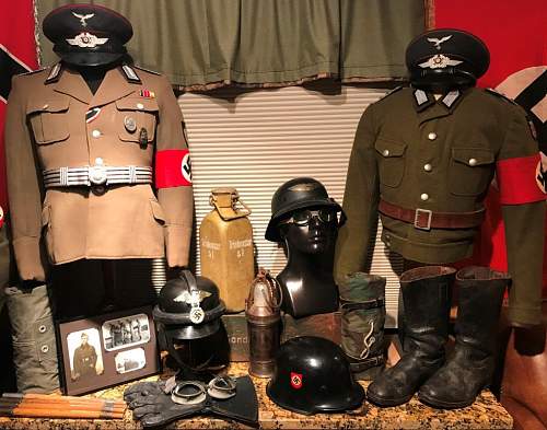 WWII Third Reich Display Room - Complete