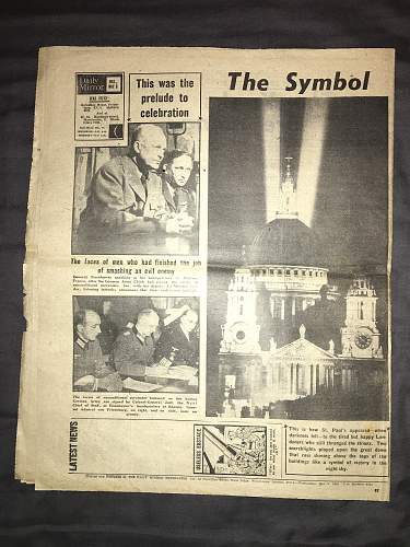 Another V-E Day Newspaper