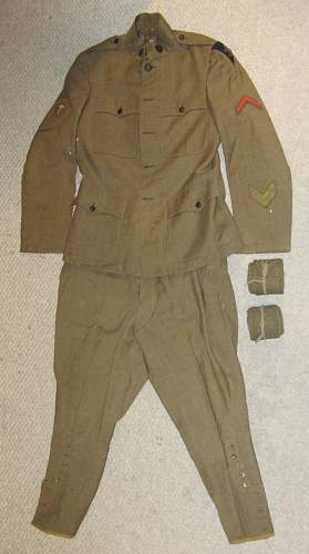 Small US Army Uniform Collection