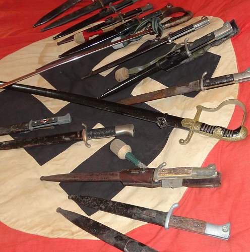 Some Of My Daggers And Dress Bayonets