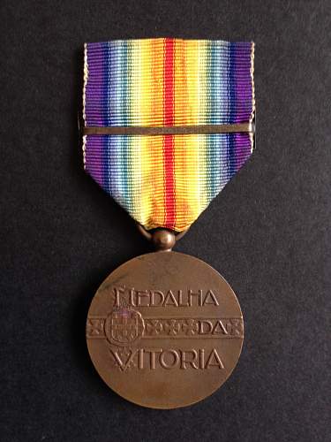 Portuguese Victory Medal Collection