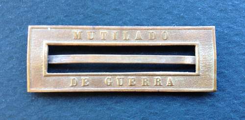 Portuguese Wounded in Campaign Medal Collection