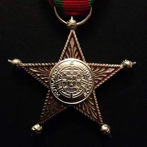 Portuguese Wounded in Campaign Medal Collection