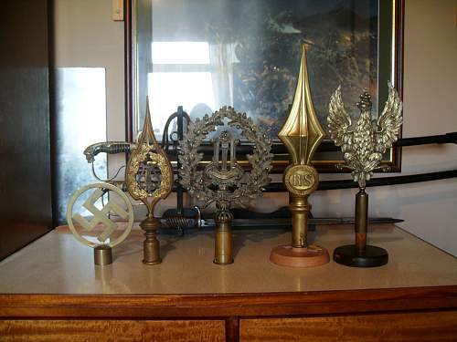 flag finials