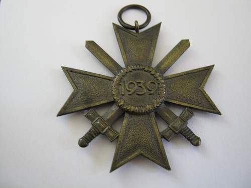 Knights Cross of War Merit with Swords