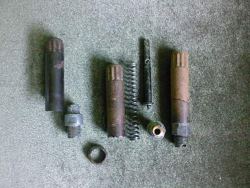 Small collection of WWII relics