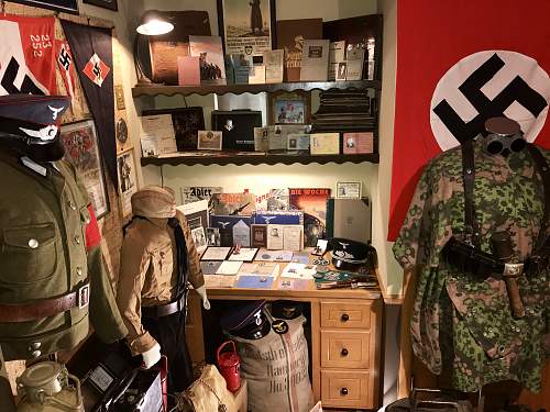 WWII Third Reich Display Room - Complete