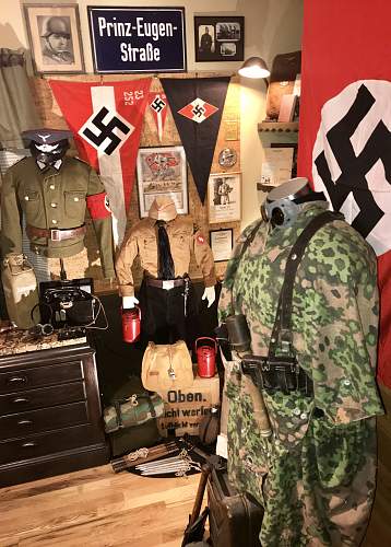 WWII Third Reich Display Room - Complete