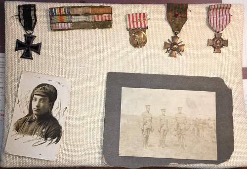 My helmet and medal collection