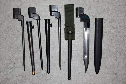 My collection of edged weapons