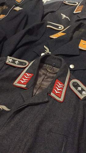 Luftwaffe Air force uniform collection