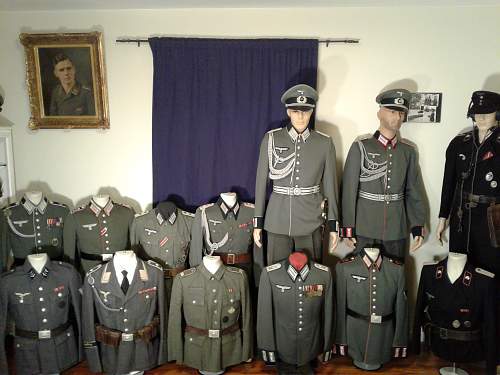 Current uniform display.