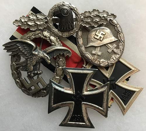 A Few of My Luftwaffe Award Displays
