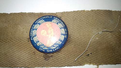 WW2 Australian/New Zealand RAAF badges on a belt!