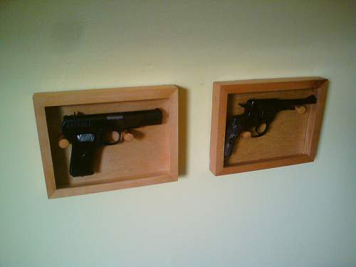 Framing Nagant Revolver and TT33 Pistol