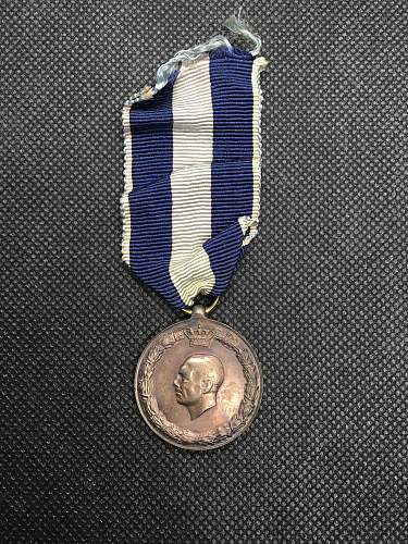 Greek Commemorative War Medal 1940-41