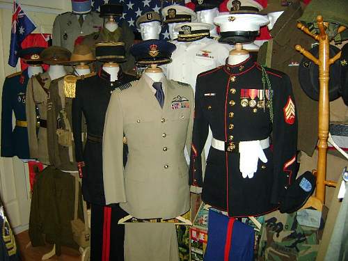 Some uniforms i collect