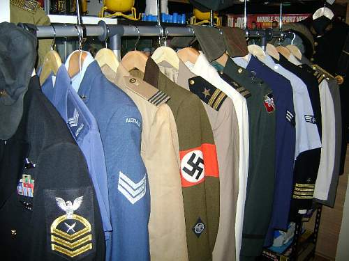 Some uniforms i collect